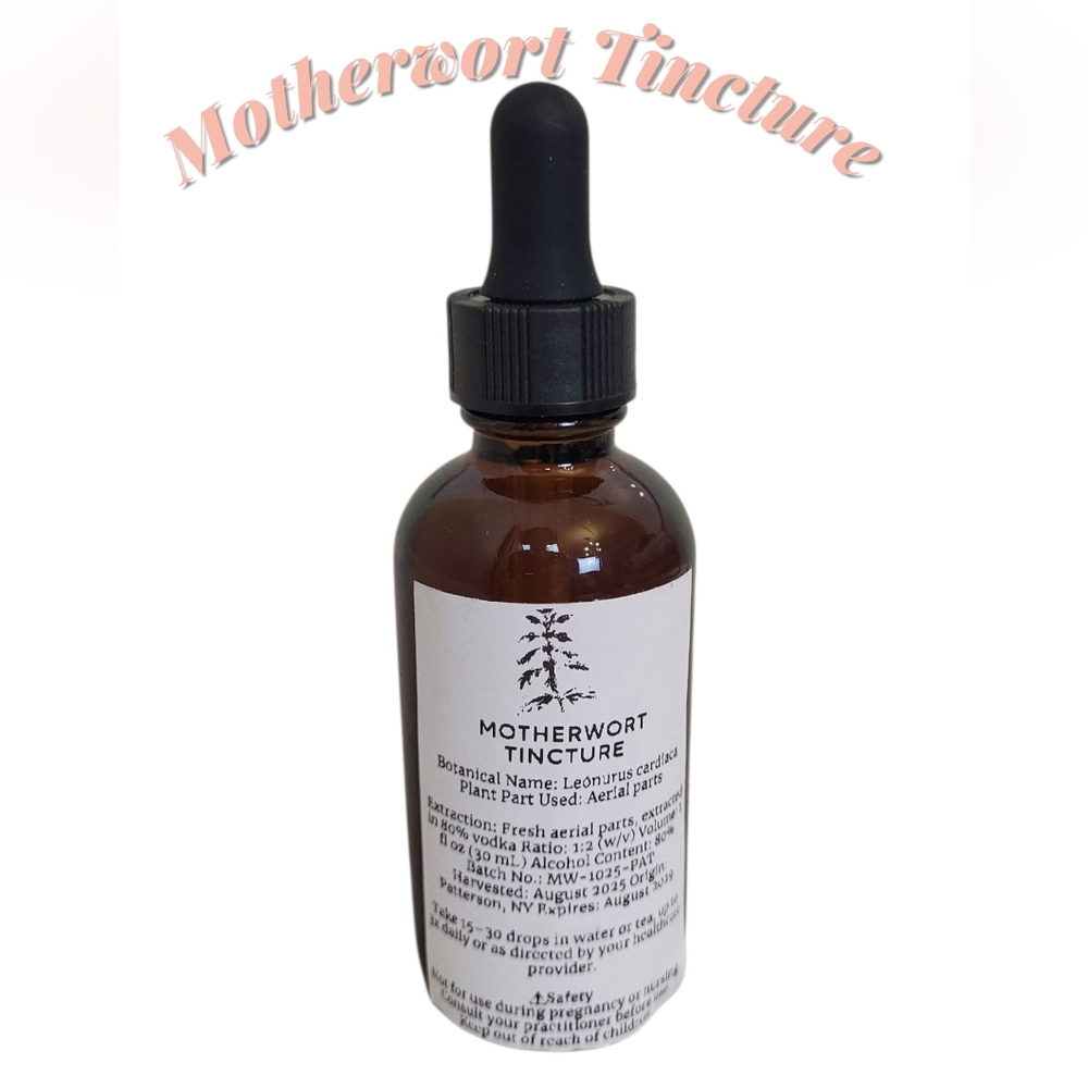 Motherwort Tincture | Herbal Extract | 2oz Glass Bottle